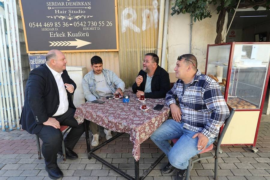 Başkan Çiçek’ten Esnaf Ziyareti
