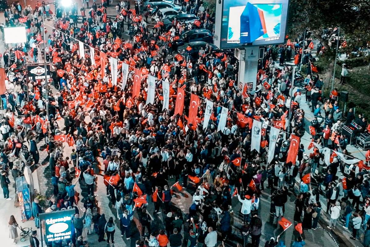 Ödemiş’te Cumhuriyet Coşkusu