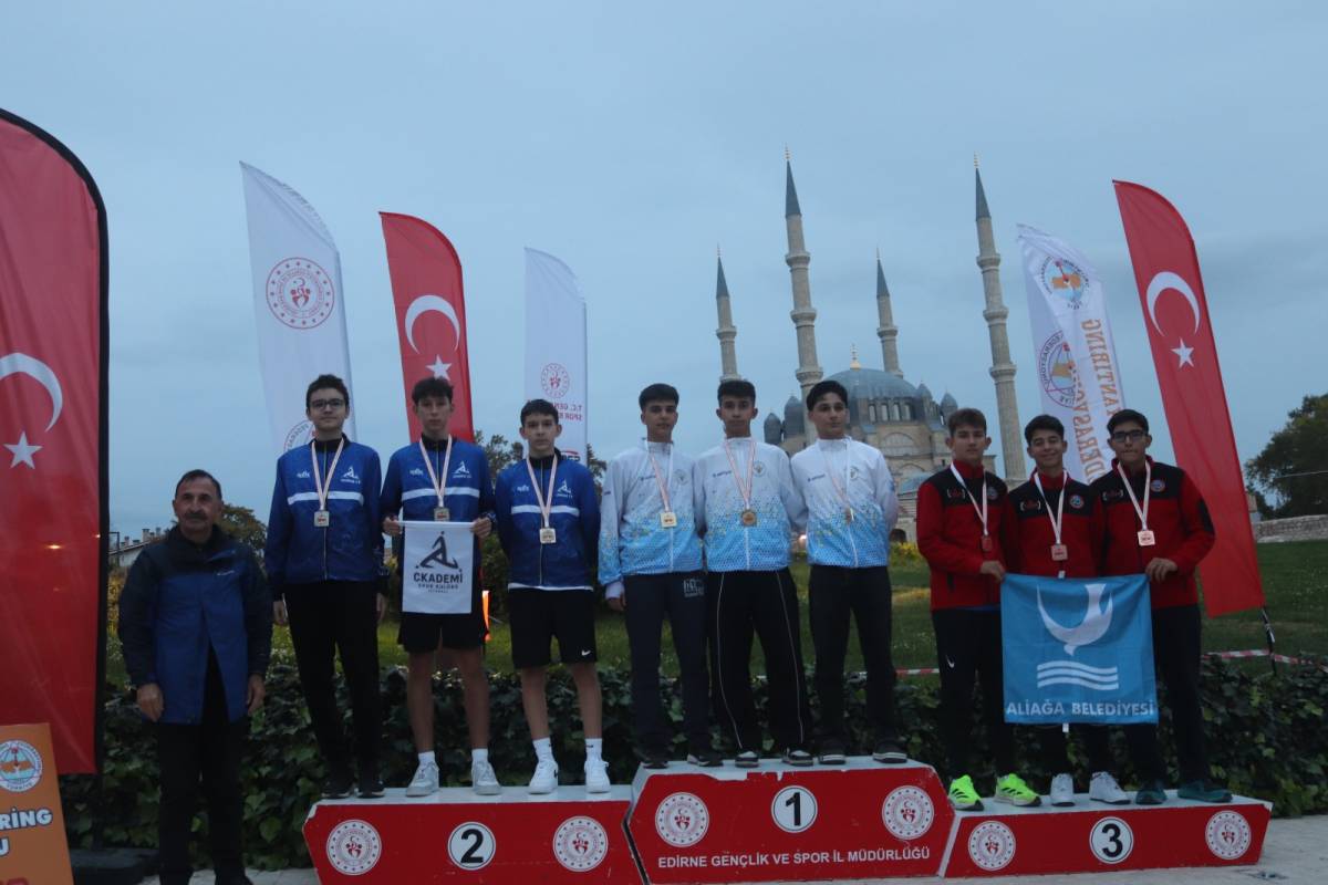 Aliağalı Oryantiringciler Türkiye Şampiyonalarından Başarıyla Döndü