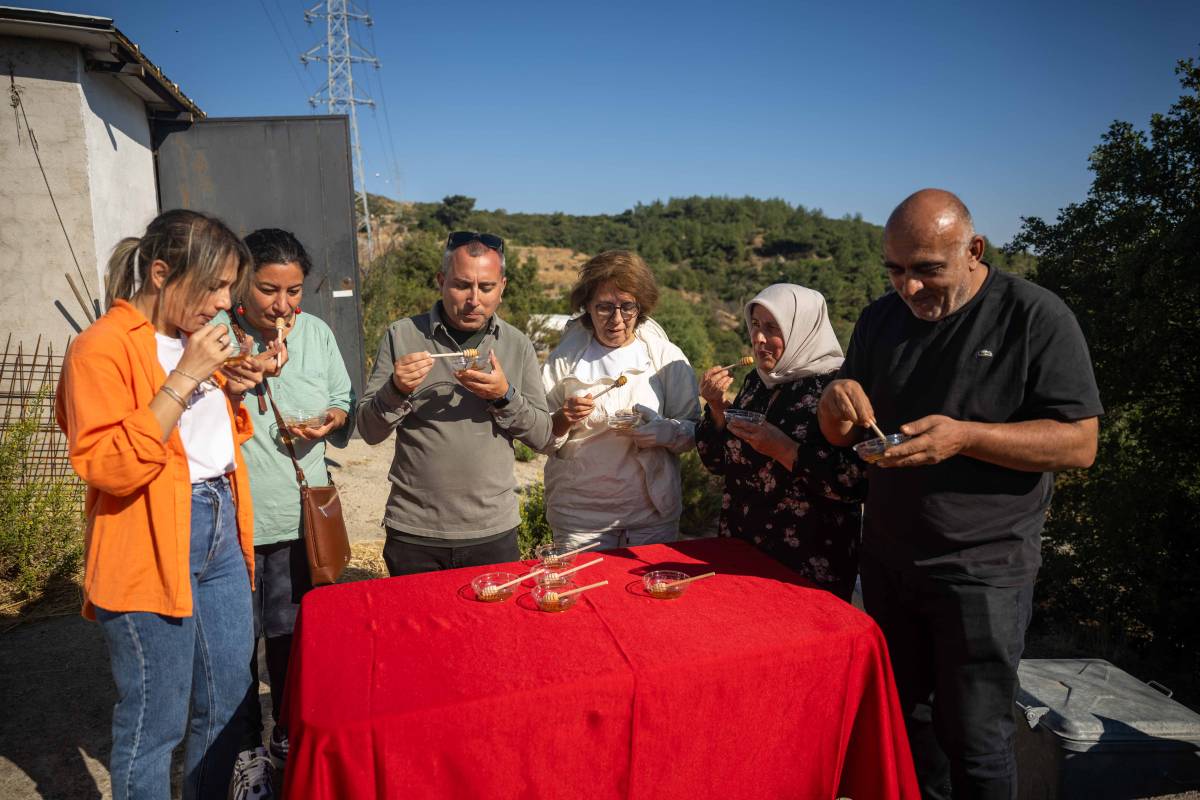 Bornova’da Tatlı Emek: Bal Hasadı Sevinci