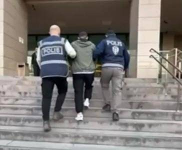 Kameralarla donatılan evden çok sayıda uyuşturucu madde çıktı
