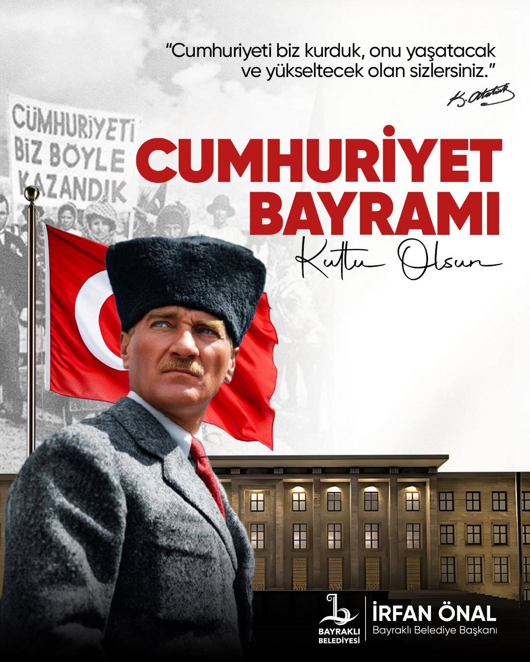 Başkan Önal’dan Cumhuriyet Bayramı Yürüyüşüne Davet