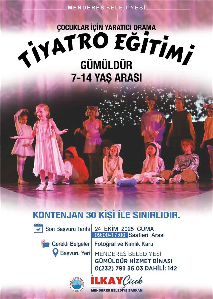 Menderes Yeni Oyuncularını Yetiştiriyor