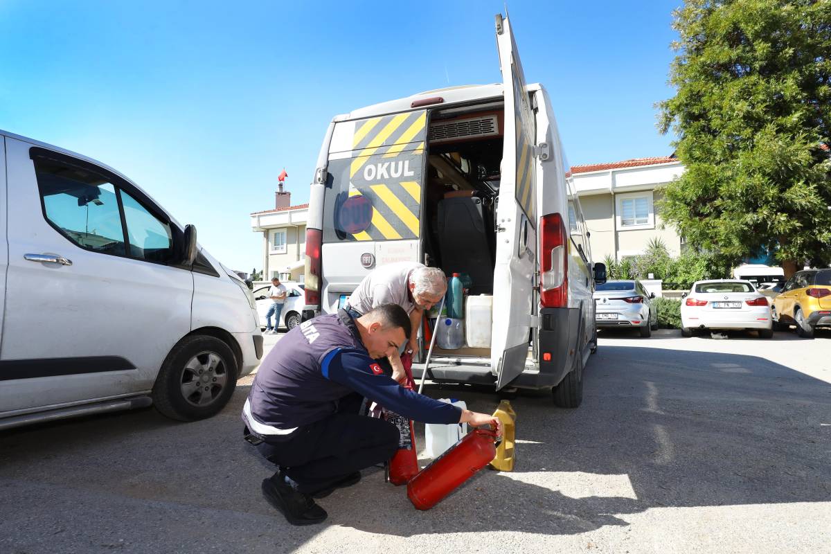 Narlıdere'de okul servislerine sıkı denetim