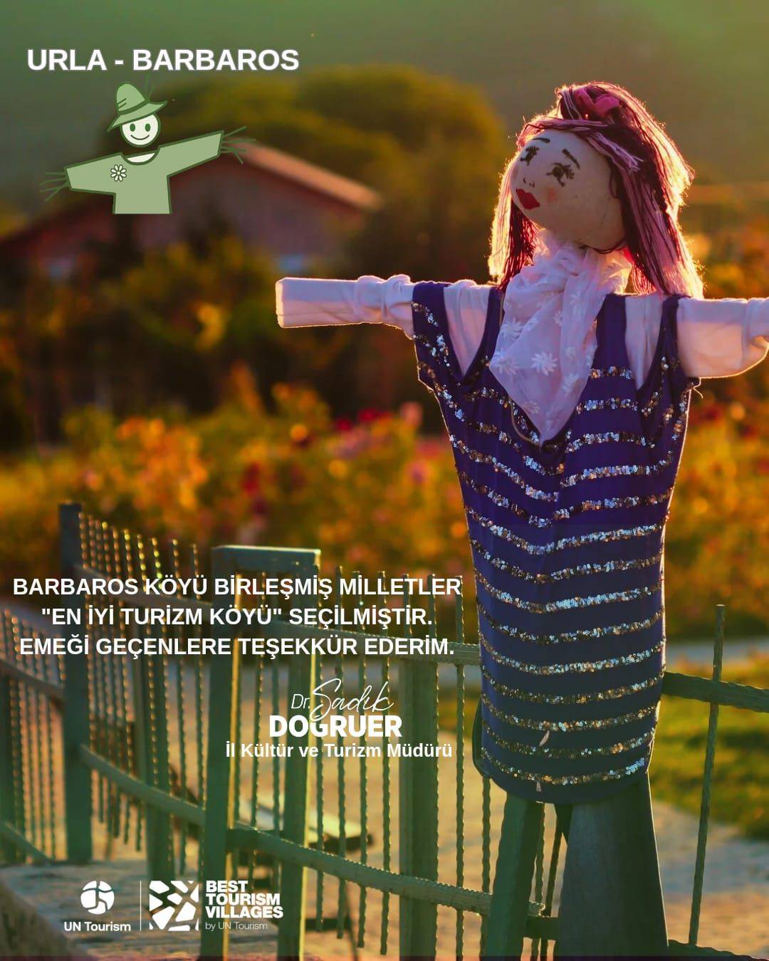 Barbaros en iyi turizm köyü seçildi