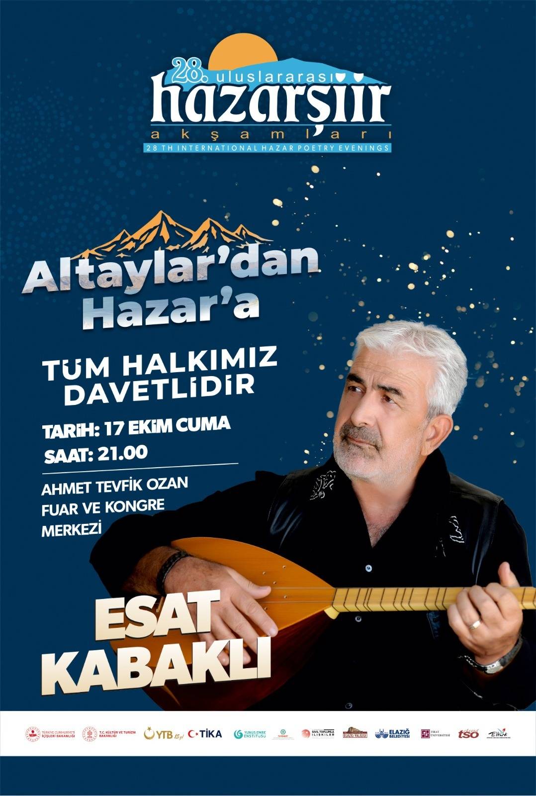 Türk dünyası'nın şiir sesi Elazığ'da yankılandı