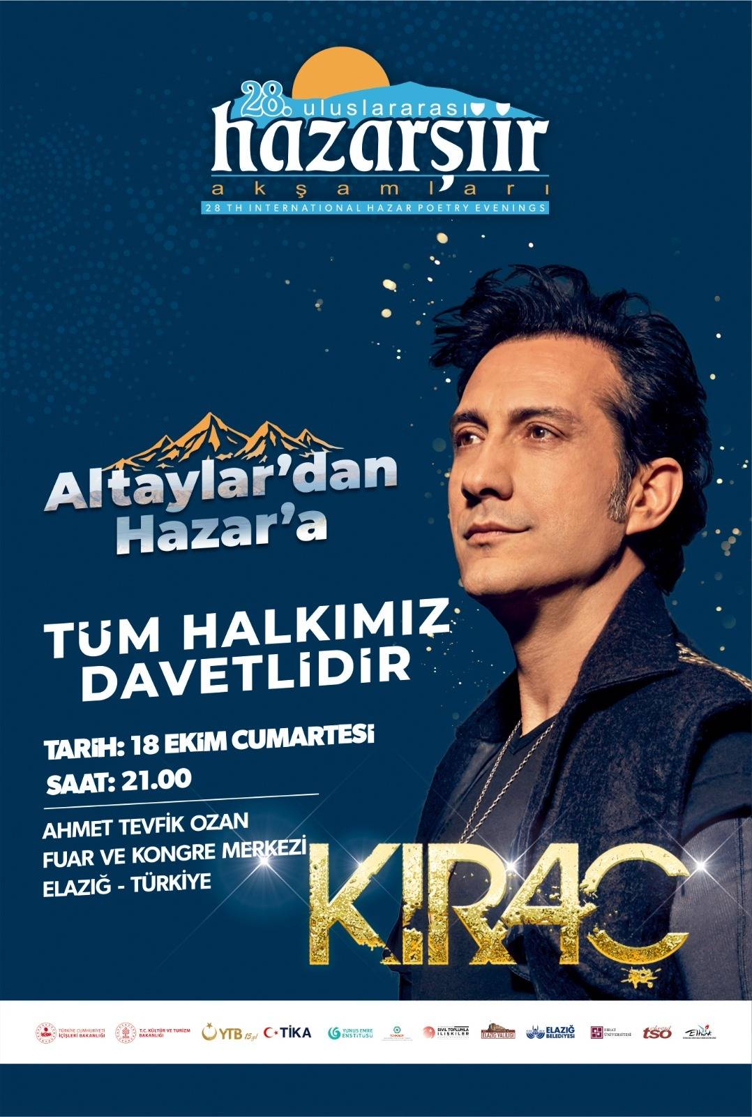 Türk dünyası'nın şiir sesi Elazığ'da yankılandı