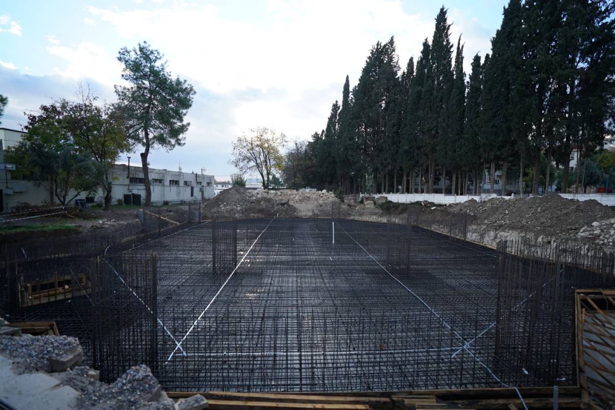 Cami Temeli Dualarla atıldı