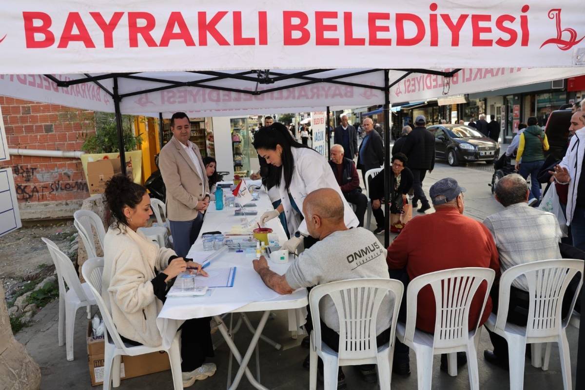 Bayraklı Belediyesi'nden önleyici sağlık adımı