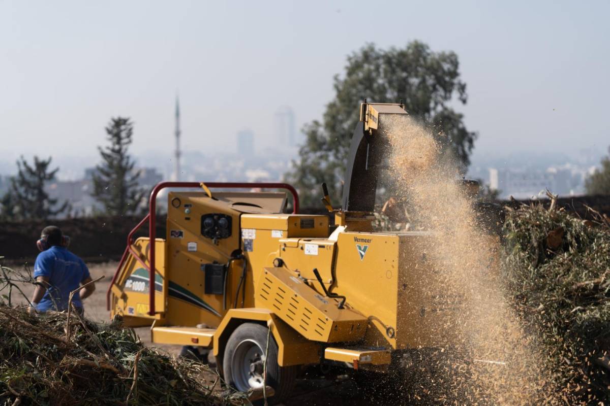 Büyükşehir’in yeşil atıkları kompost gübreye dönüşüyor