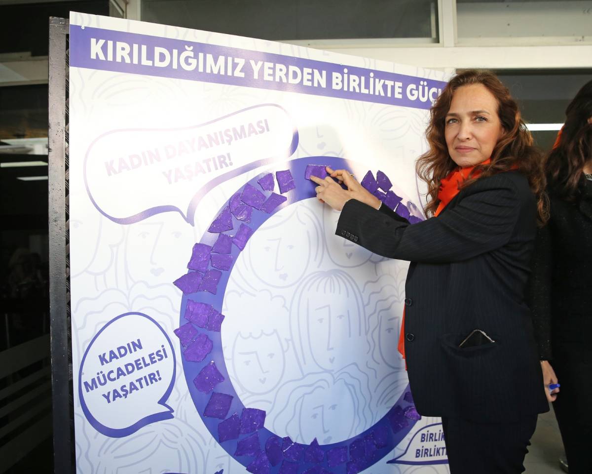 Karşıyaka’da 25 Kasım’da güçlü dayanışma