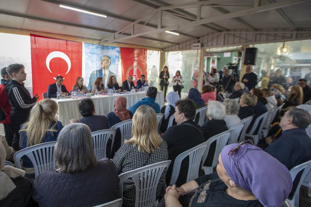 Başkan Ünsal, Fikri Altay sakinleriyle bir araya geldi