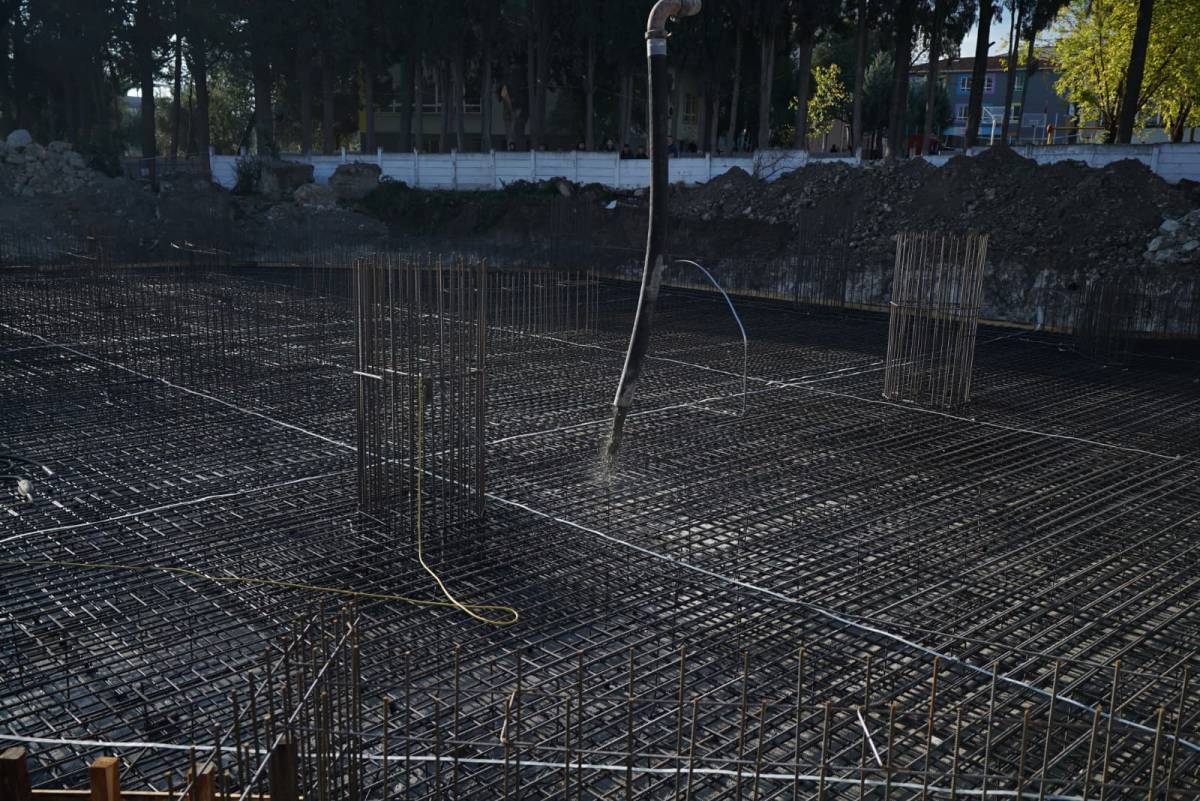 Cami Temeli Dualarla atıldı