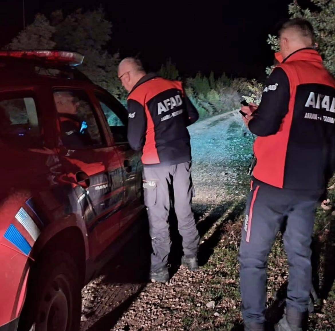 ormanda kaybolan vatandaş AFAD tarafından bulundu