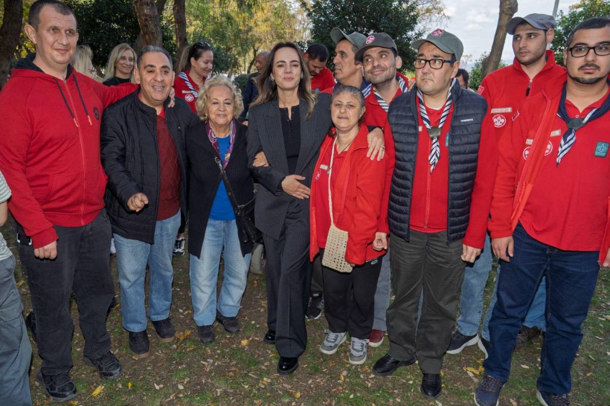 İzci sofrasında buluştular