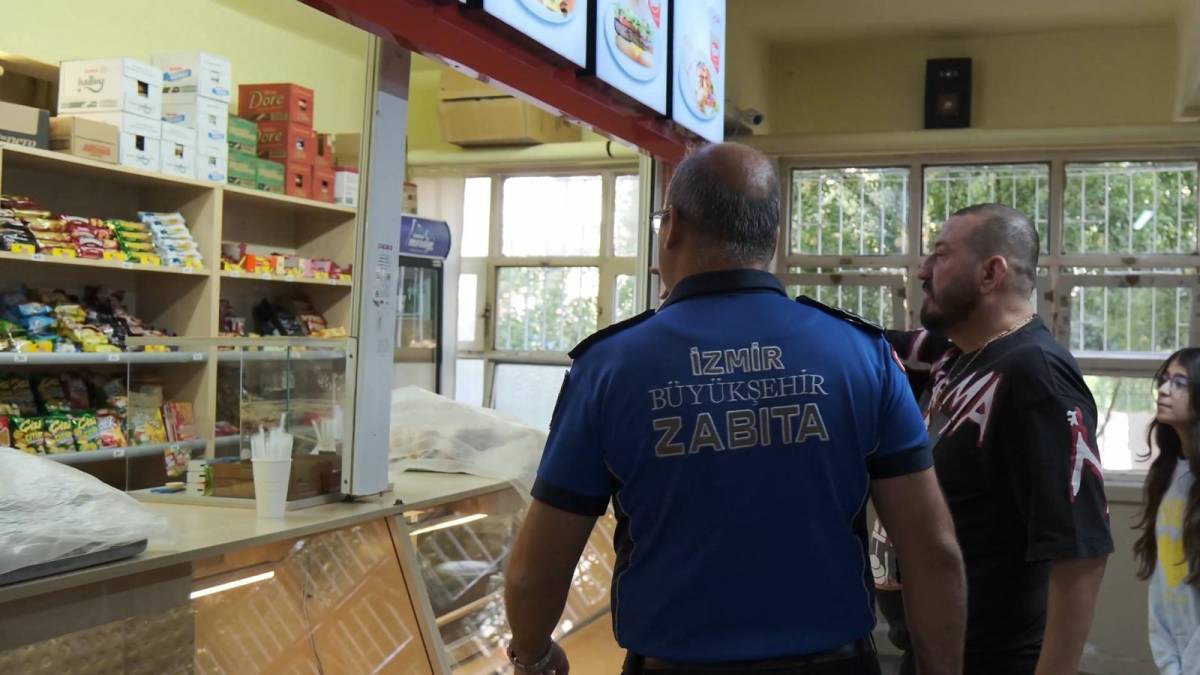 Kantin ve kırtasiyecilerde hijyen ve etiket kontrolü