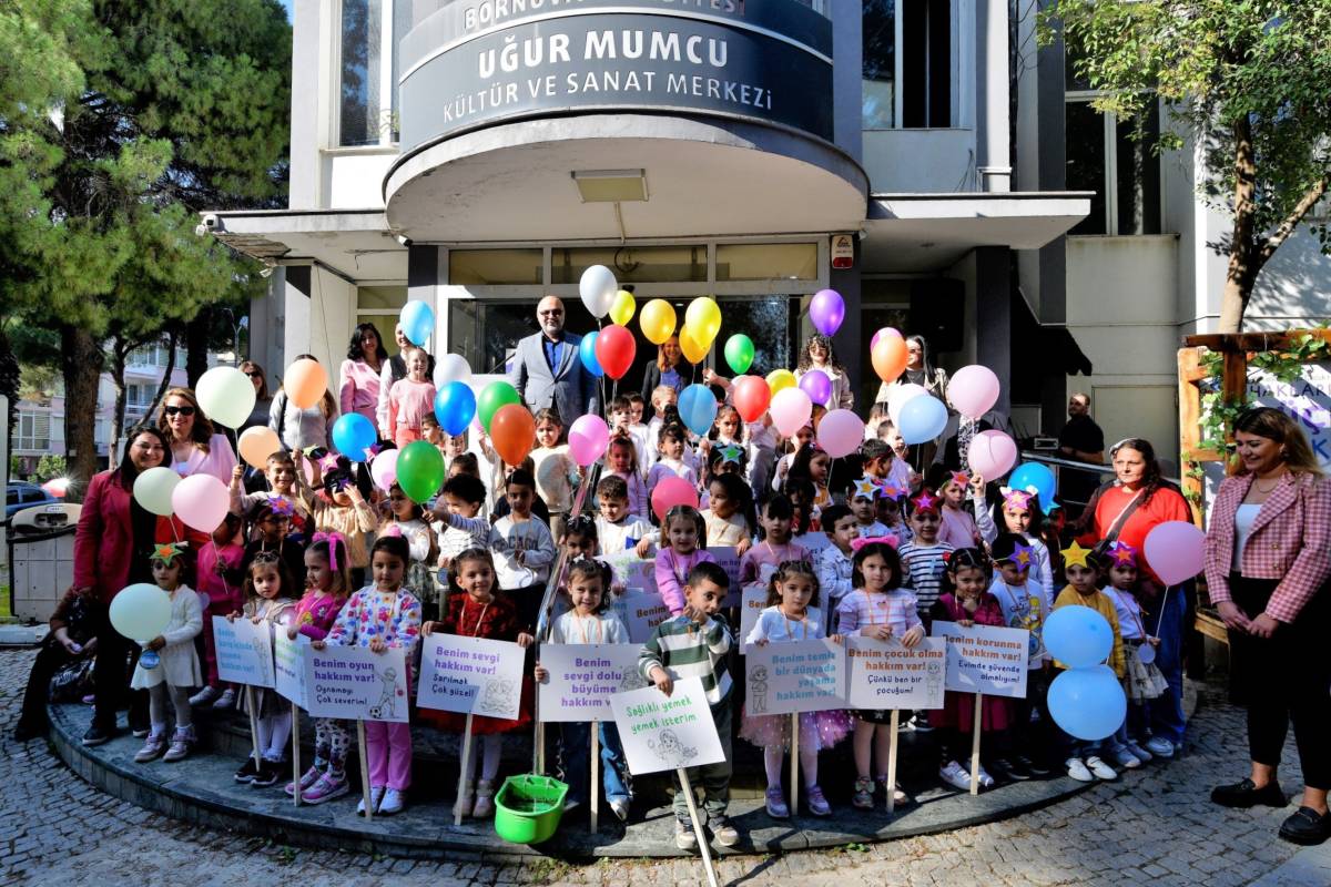 Bornova’da Çocuk Hakları Günü coşkusu