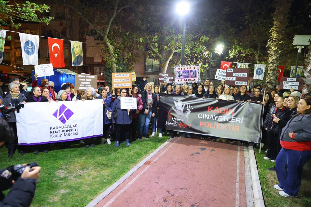 Karabağlar, Kadına Yönelik Şiddete Karşı Tek Ses Tek Yürek