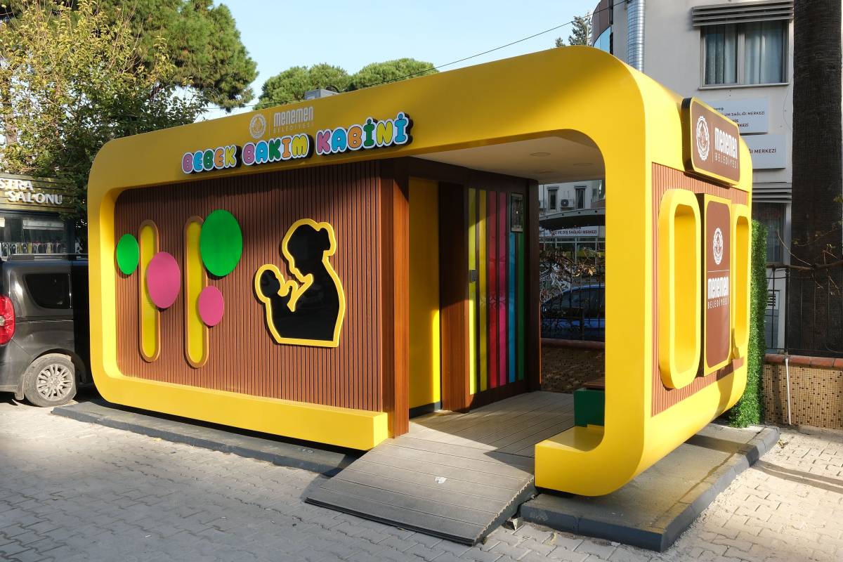 Menemen'de bebekli annelere özel hizmet!