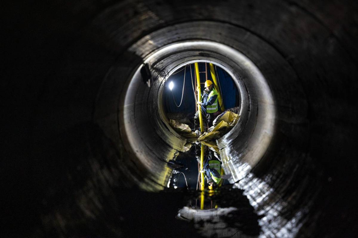 Yer altındaki temizlik Körfez’e nefes aldırıyor