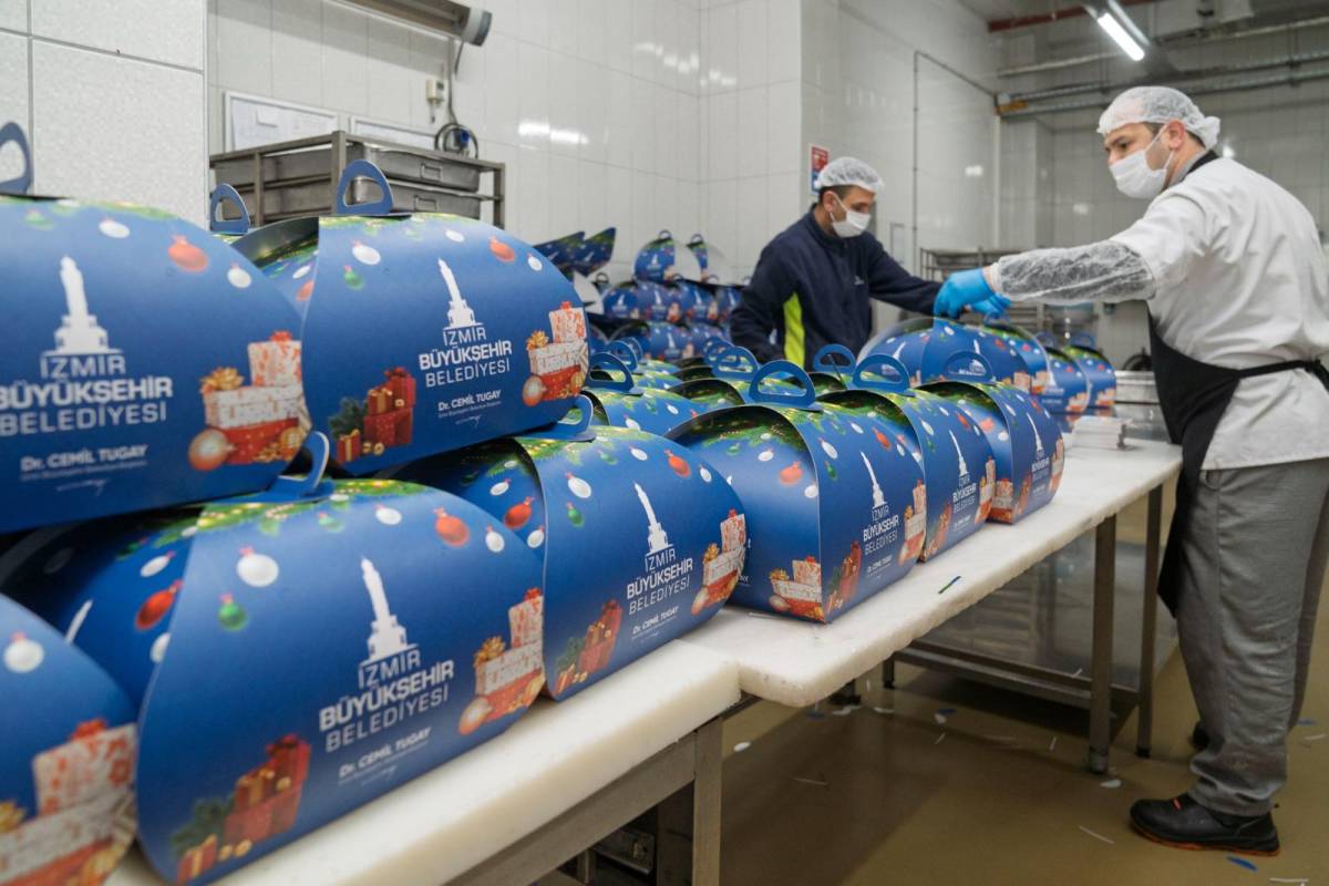 Yeni yıl pastaları bu yıl da Büyükşehir’den