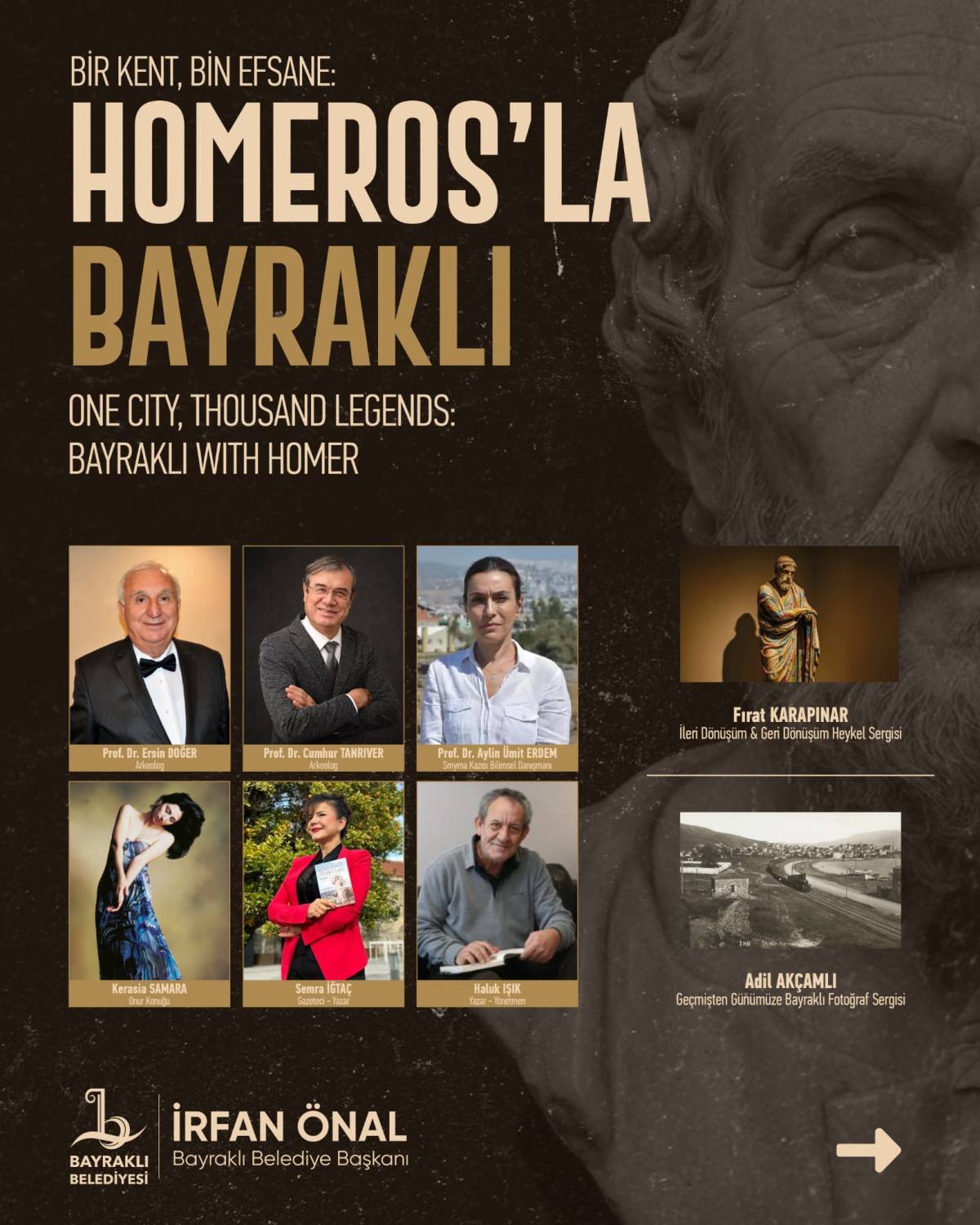 Bayraklı, Homeros’un izinde sanat ve edebiyatla buluşuyor