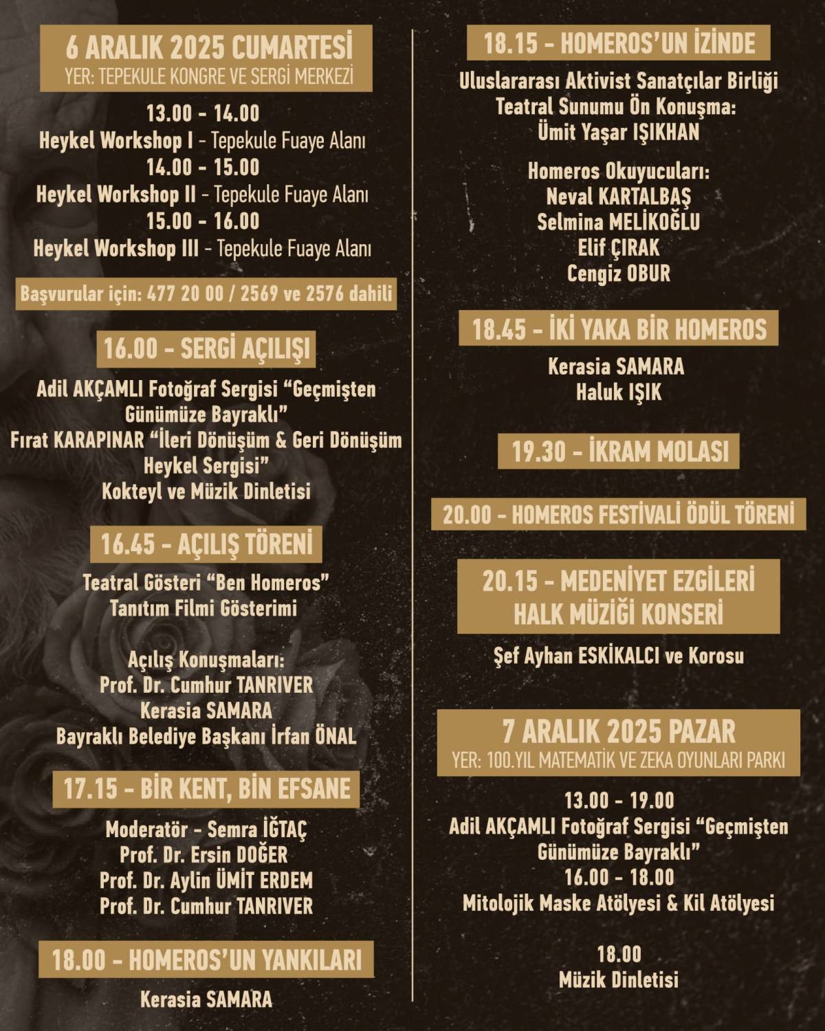 Bayraklı, Homeros’un izinde sanat ve edebiyatla buluşuyor