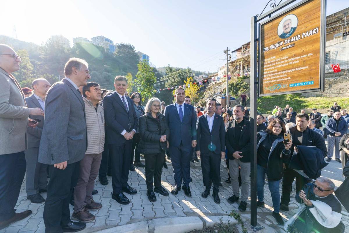 Dr. Ergün Demir’in adı İzmir’de yaşayacak