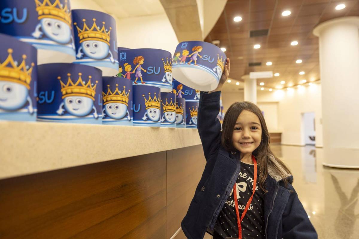 İZSU, yeni yıla miniklerle “Merhaba” dedi