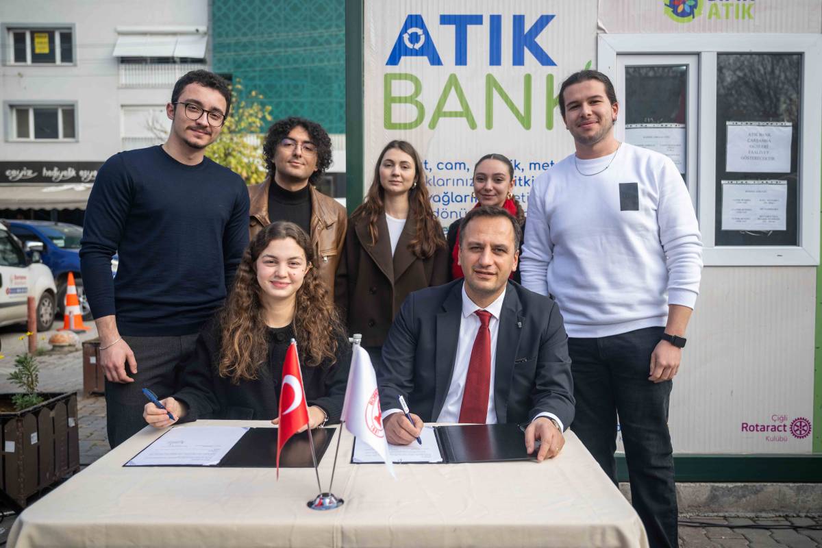 Bornova'dan İzmir’de bir ilk: Atık Bank Projesi açıldı