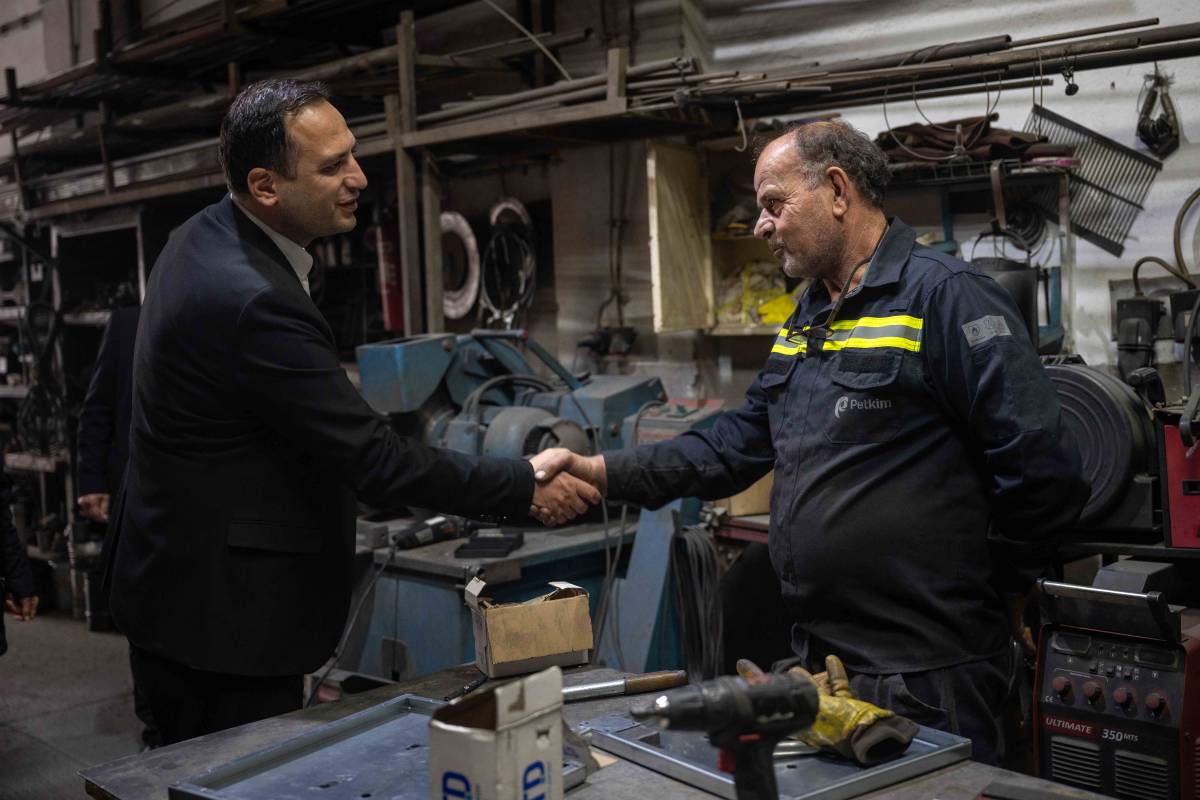 Başkan Eşki Çamdibi’nde saha mesaisinde