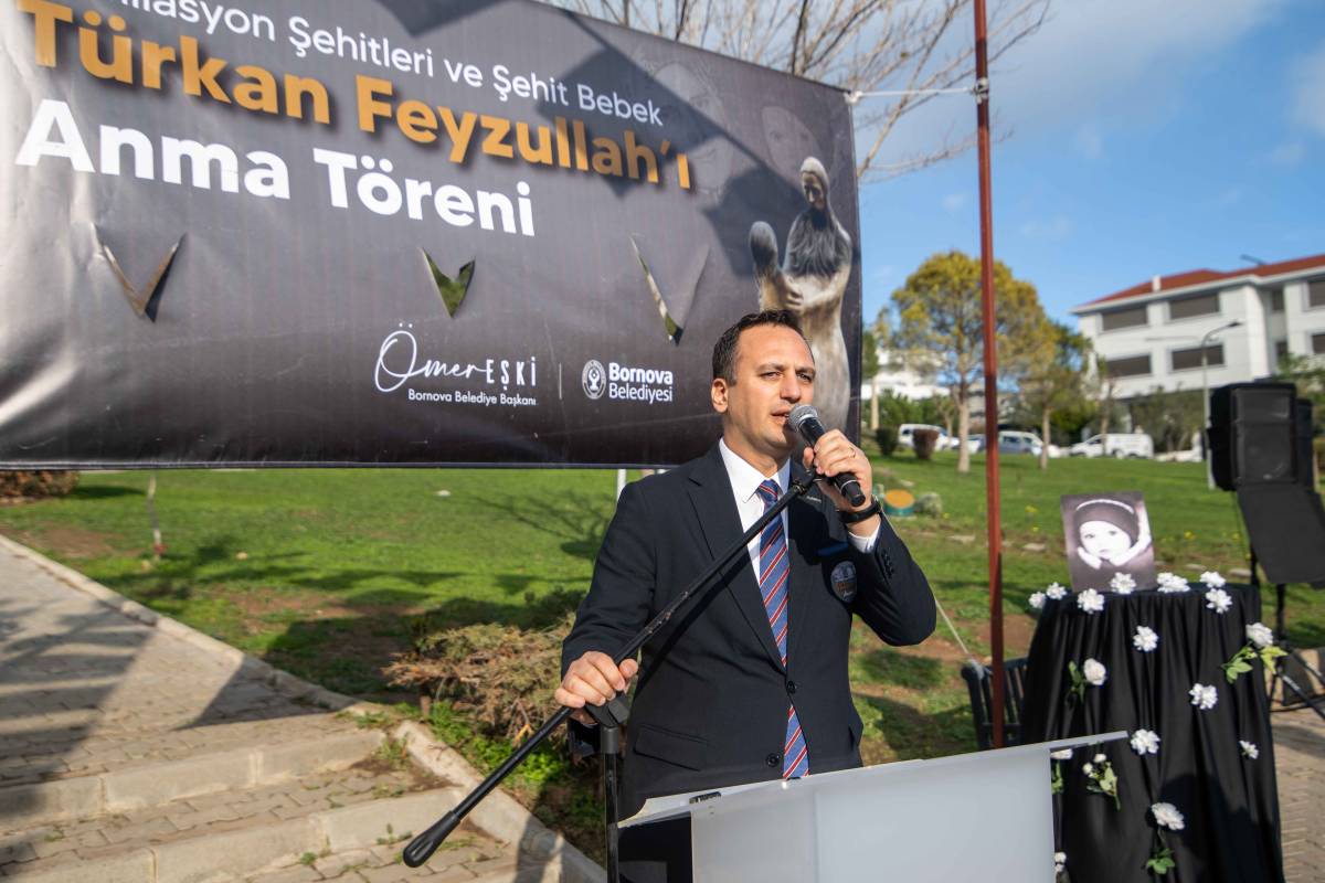 Bornova’da Türkan Bebek Anması