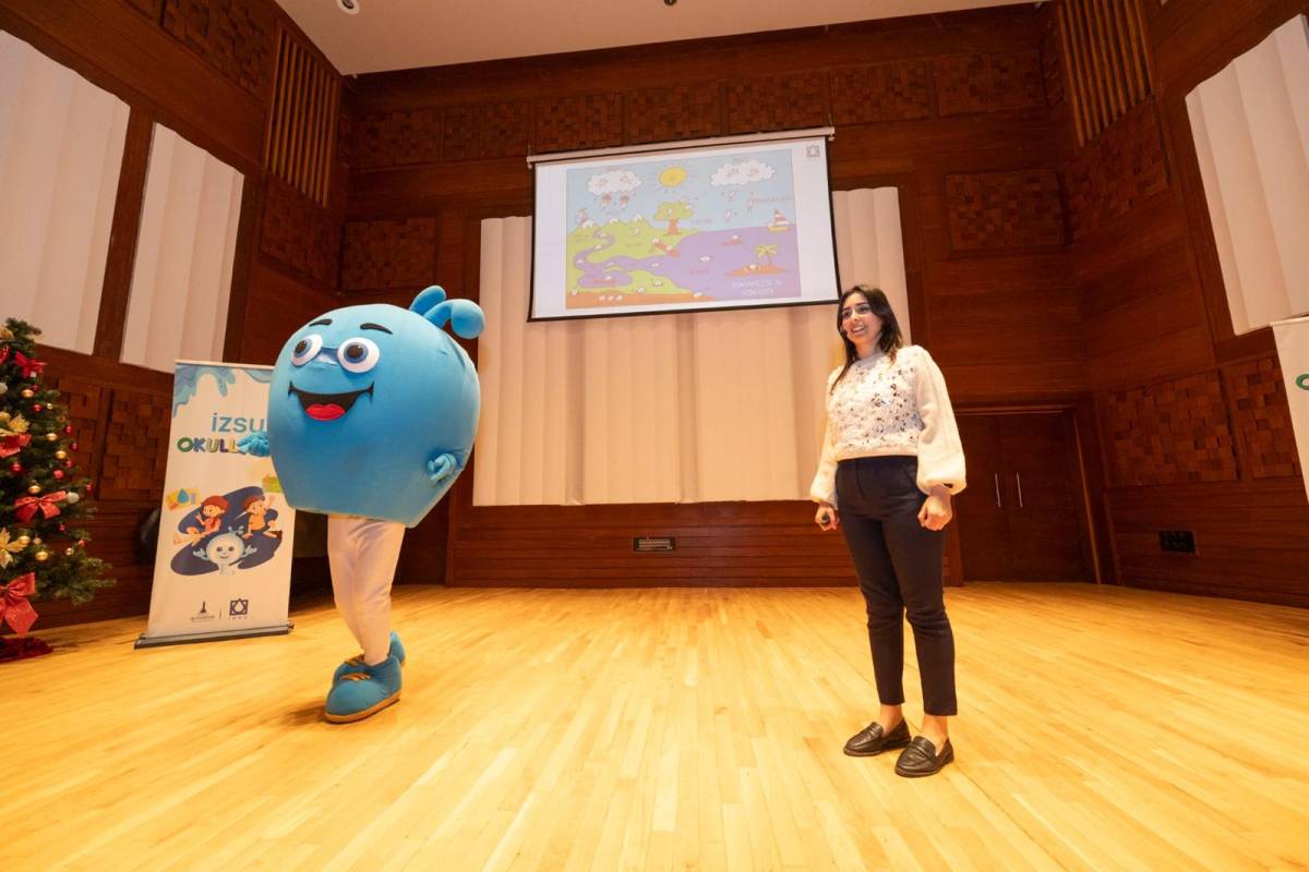 İZSU, yeni yıla miniklerle “Merhaba” dedi