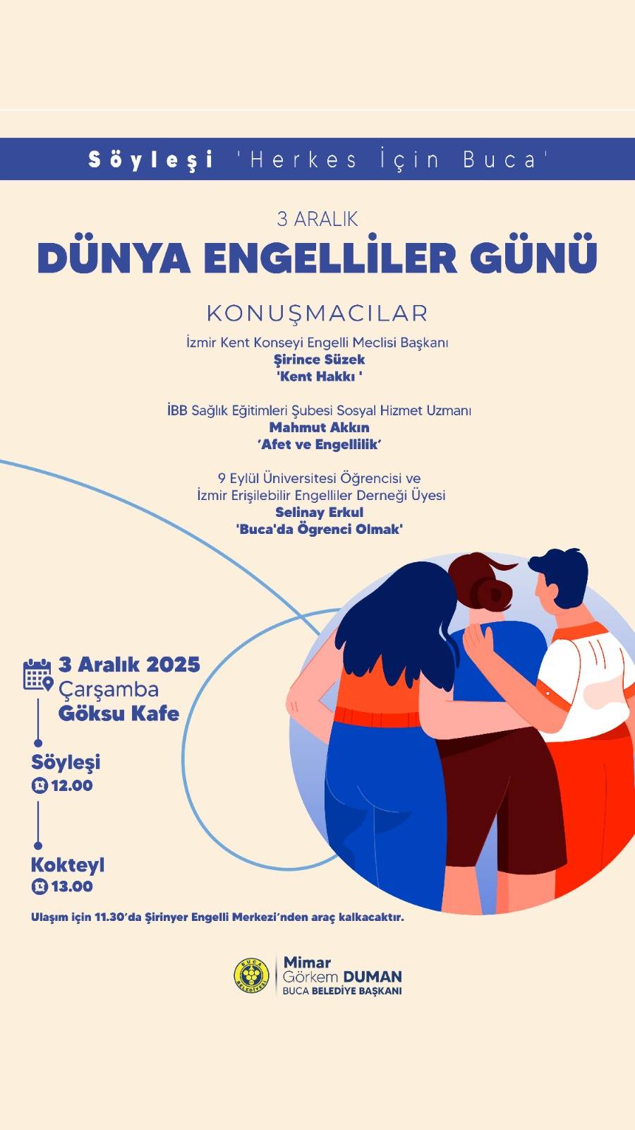 Engelsiz bir dünya için bir araya gelecekler