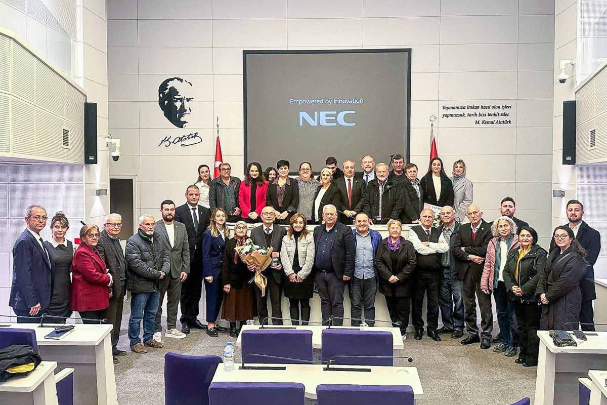 Buca’da Kuzey Makedonya’da Türkçe Eğitimi konulu söyleşi