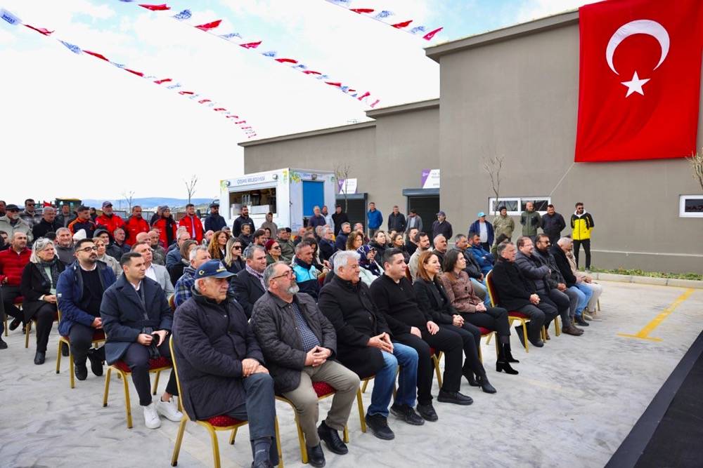 Çeşme Belediyesi Afet Koordinasyon Merkezi açıldı