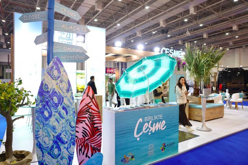 Çeşme, Travel Turkey İzmir’de turizm vizyonunu tanıtıyor