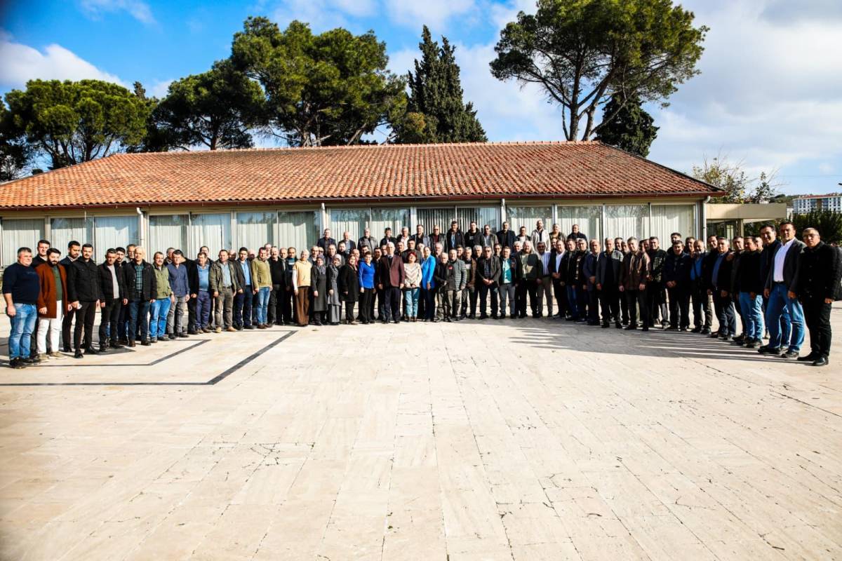 Bergama'da 137 muhtarla güçlü birlik ortak gelecek