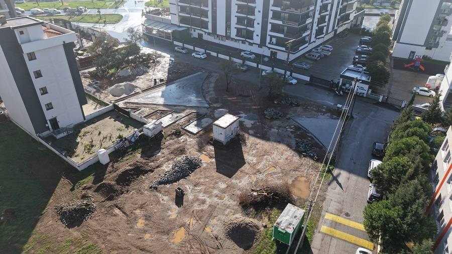 Menderes Belediyesi’nden Yeni Park ve Otopark