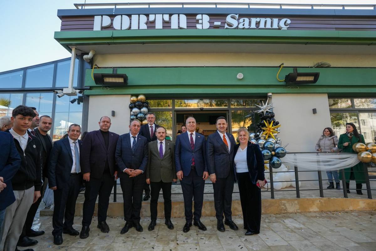 Porta 3 Sarnıç hizmete açıldı