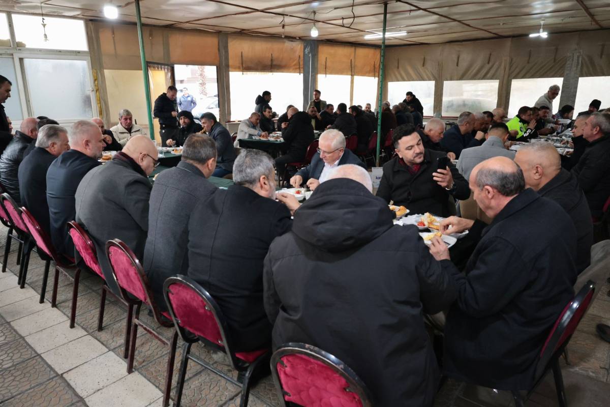 Başkan Pehlivan önce müjdeyi verdi, sonra direksiyona geçti