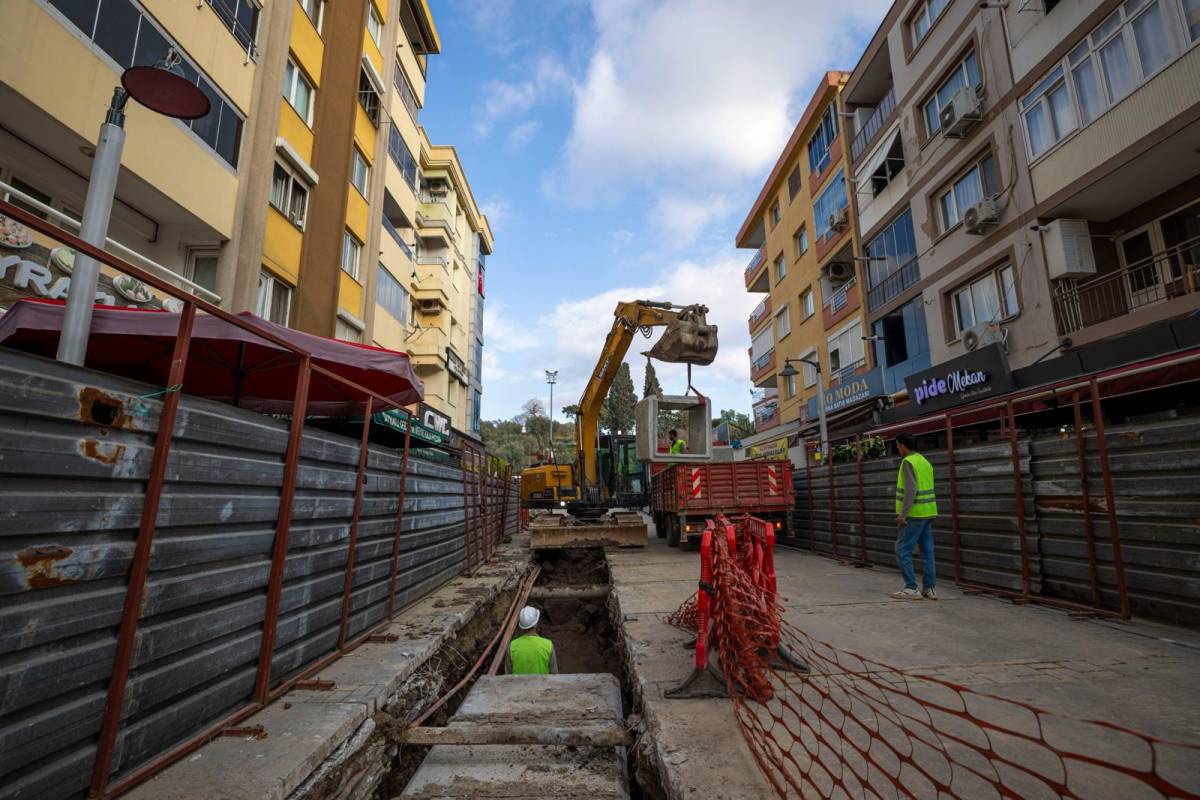 Bayraklı’da su baskınlarına 140 milyonluk çözüm