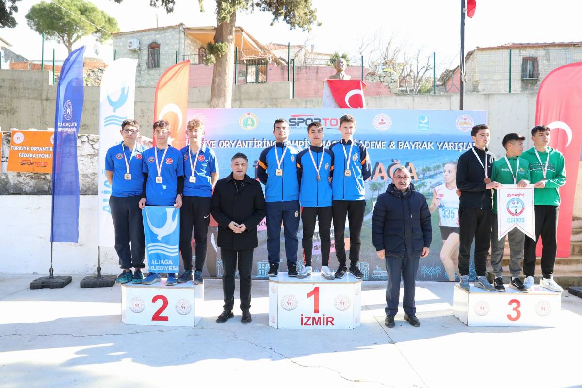 Aliağa Türkiye Oryantiring Şampiyonası’na Ev Sahipliği Yaptı