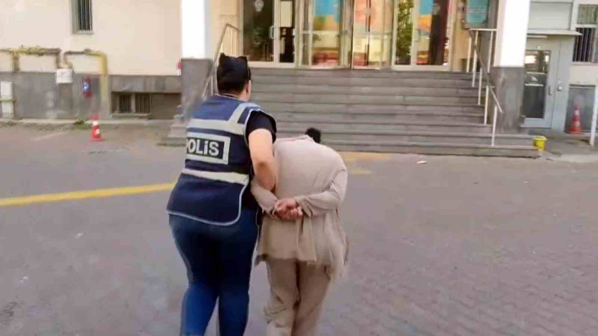 Hırsızlıktan 10 yıl hapis cezası alan kadın kaçamadı