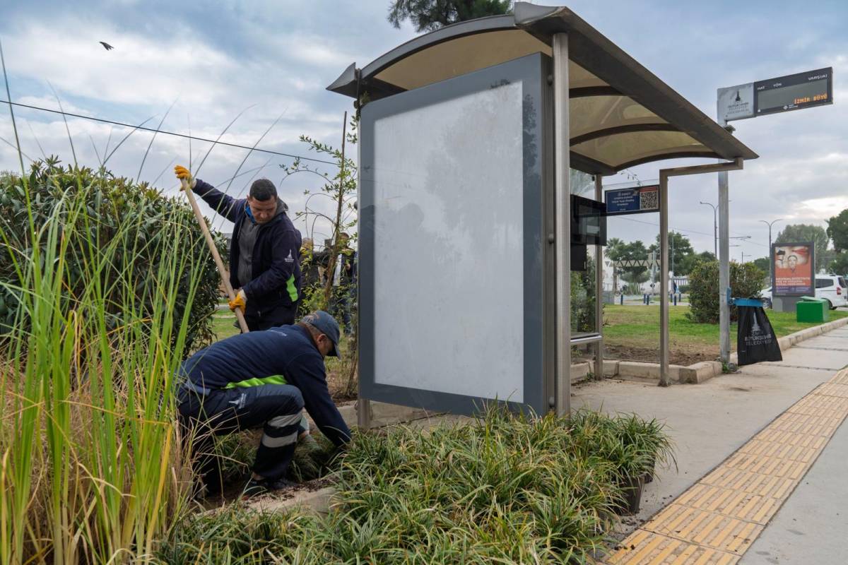Yeşil duraklarla kente nefes