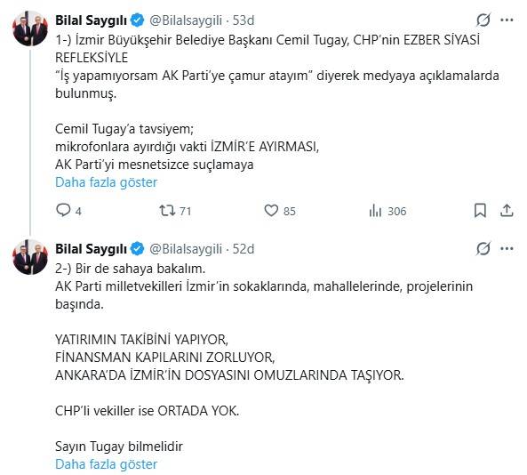 Başkan Saygılı'dan, Tugay'a 'kredi' cevabı!