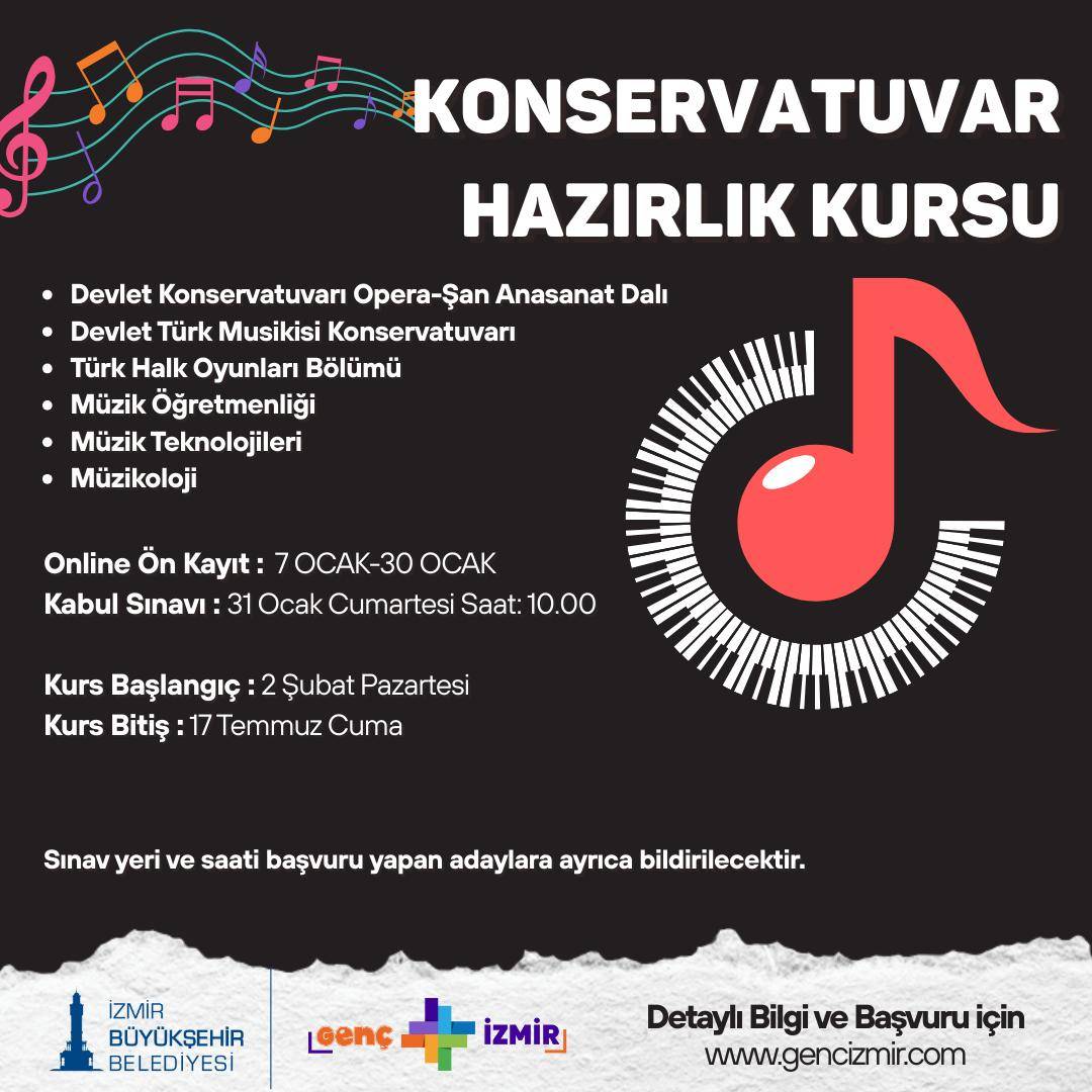 Konservatuvar hayali kurana Büyükşehir desteği