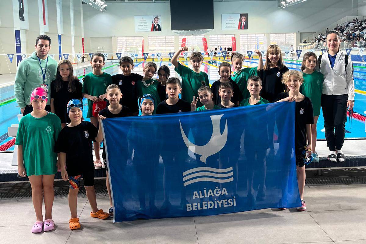 AGM Spor Kulübü Yüzme Şenliklerinde Parladı