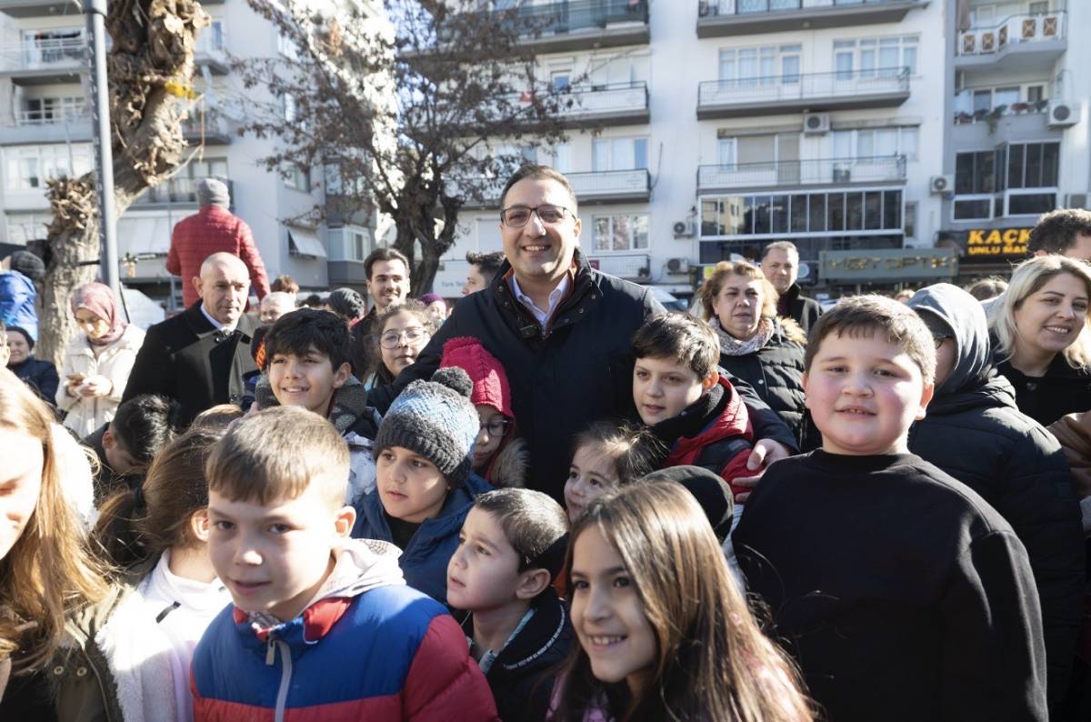 Balçova’da Kar Şenliği Coşkusu