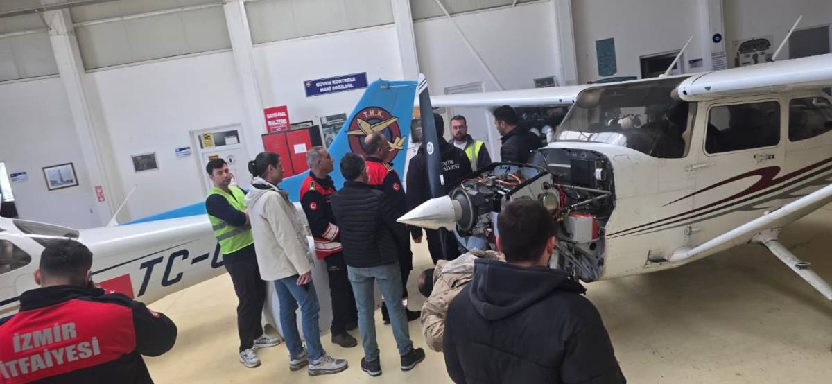 İzmir İtfaiyesi’nden hava kazalarına özel eğitim